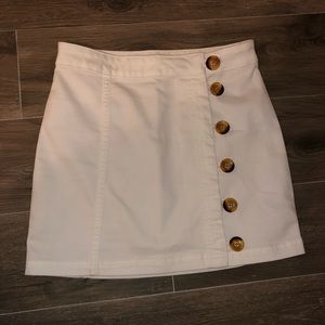 Free people white skirt